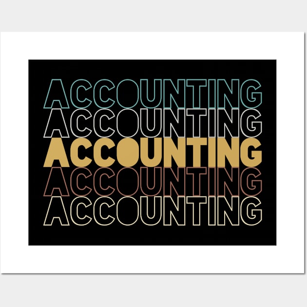 Accounting Wall Art by Hank Hill